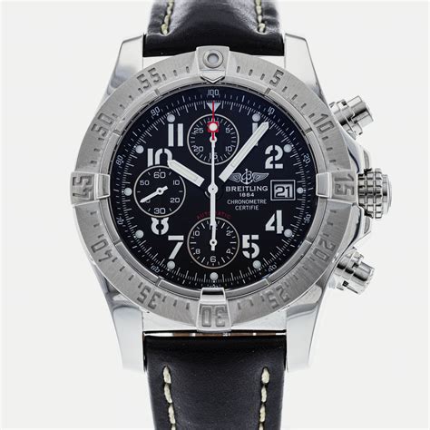 breitling skyland avenger blacksteel|breitling avenger skyland a13380.